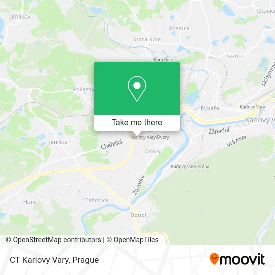 Карта CT Karlovy Vary