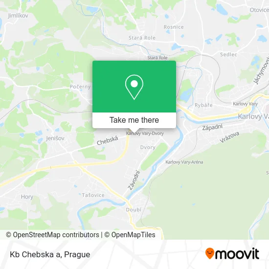 Карта Kb Chebska a