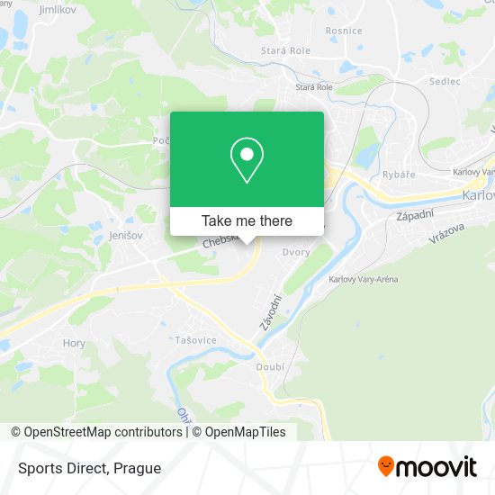 Карта Sports Direct