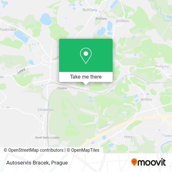 Карта Autoservis Bracek