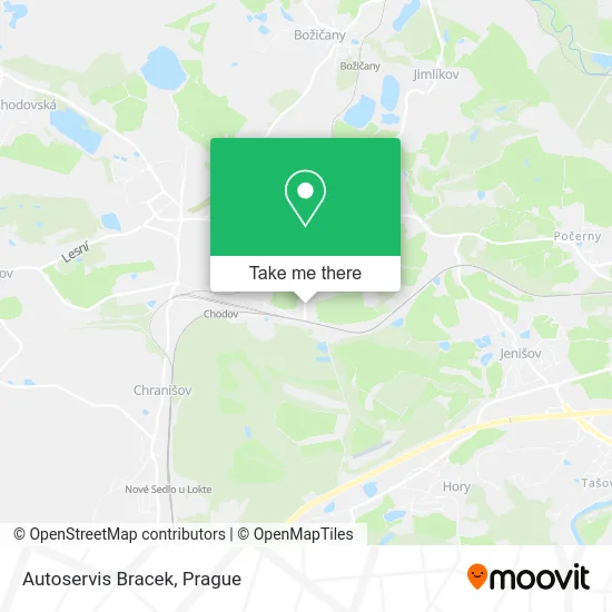 Карта Autoservis Bracek