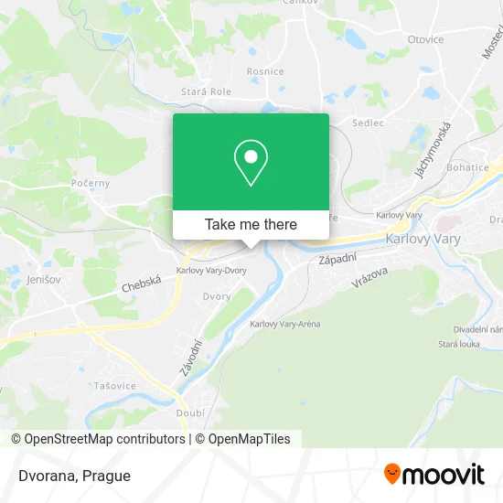 Карта Dvorana