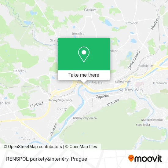 Карта RENSPOL parkety&interiéry