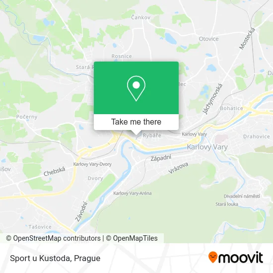 Карта Sport u Kustoda