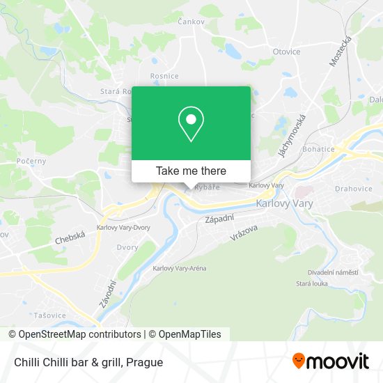 Карта Chilli Chilli bar & grill