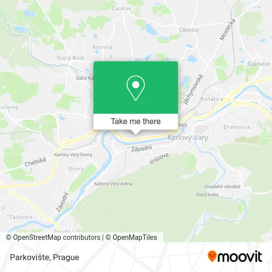 Карта Parkovište