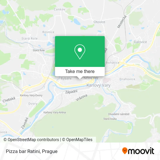 Карта Pizza bar Ratini