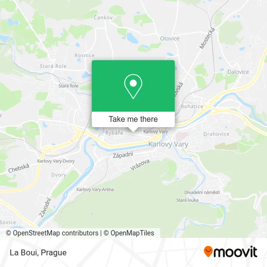 La Boui map