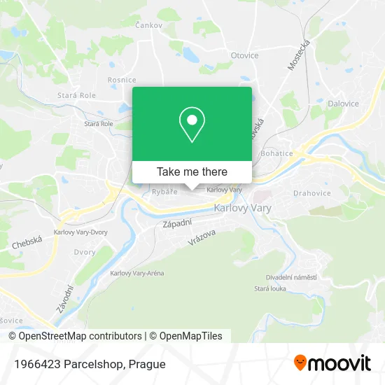 Карта 1966423 Parcelshop