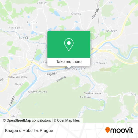 Карта Knajpa u Huberta