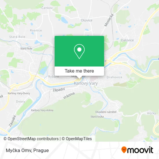 Карта Myčka Omv