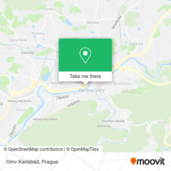 Карта Omv Karlsbad