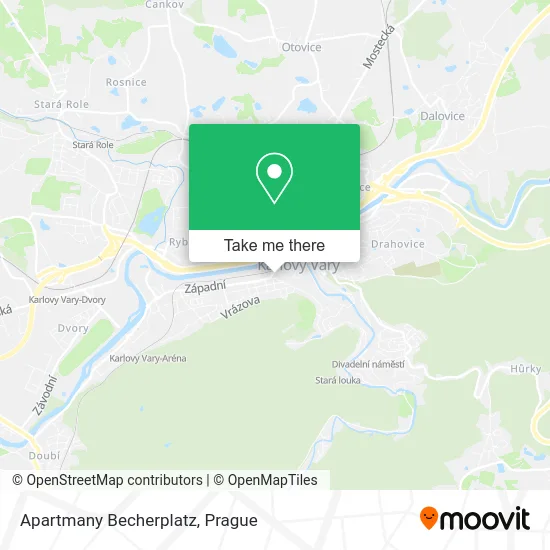 Карта Apartmany Becherplatz