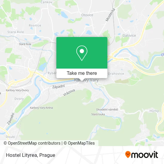 Карта Hostel Lityrea