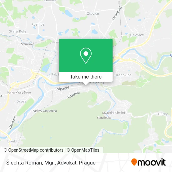Карта Šlechta Roman, Mgr., Advokát