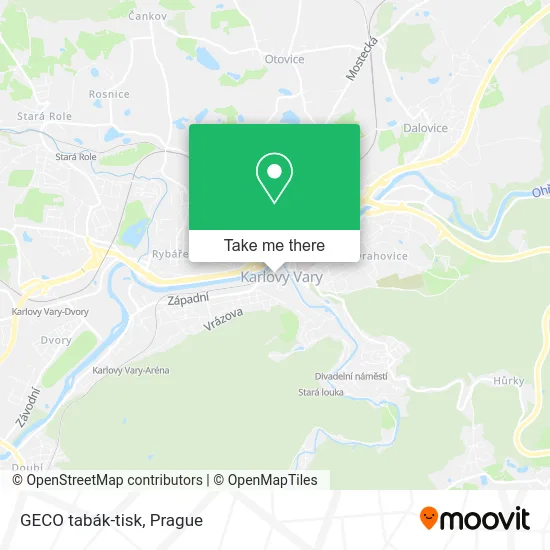 Карта GECO tabák-tisk