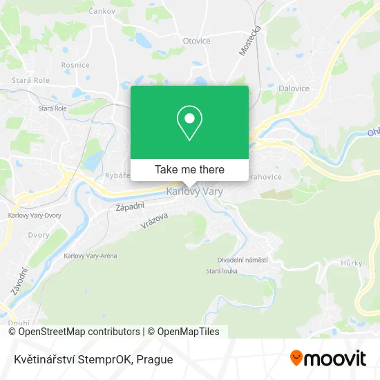 Květinářství StemprOK map