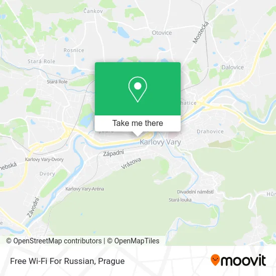 Карта Free Wi-Fi For Russian