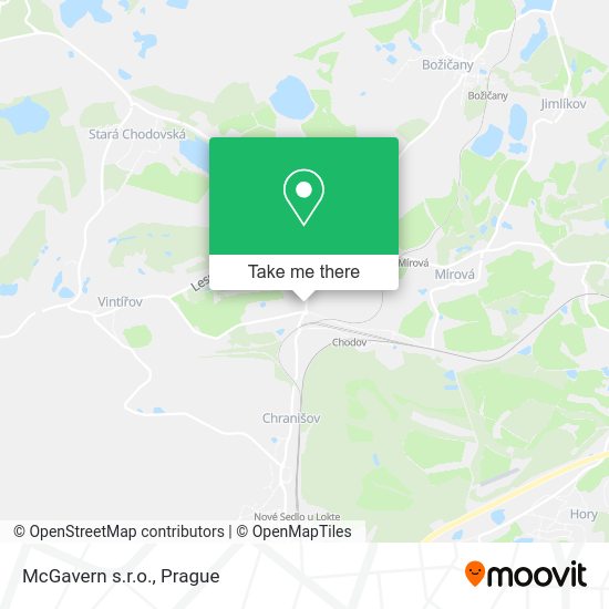 Карта McGavern s.r.o.