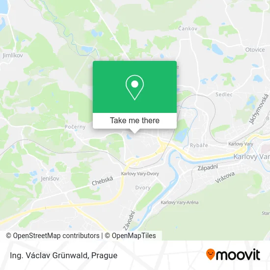 Карта Ing. Václav Grünwald