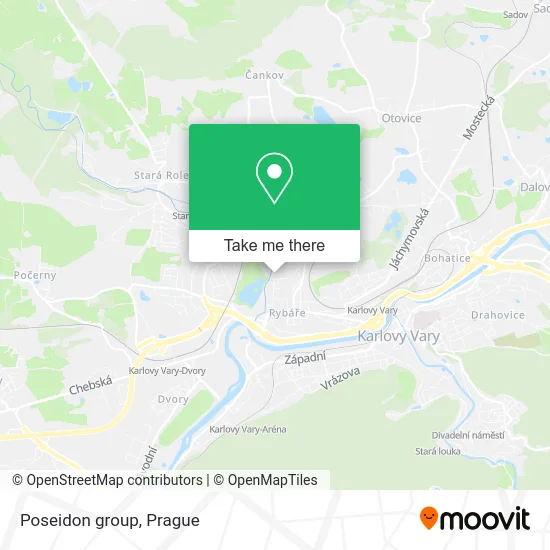 Карта Poseidon group