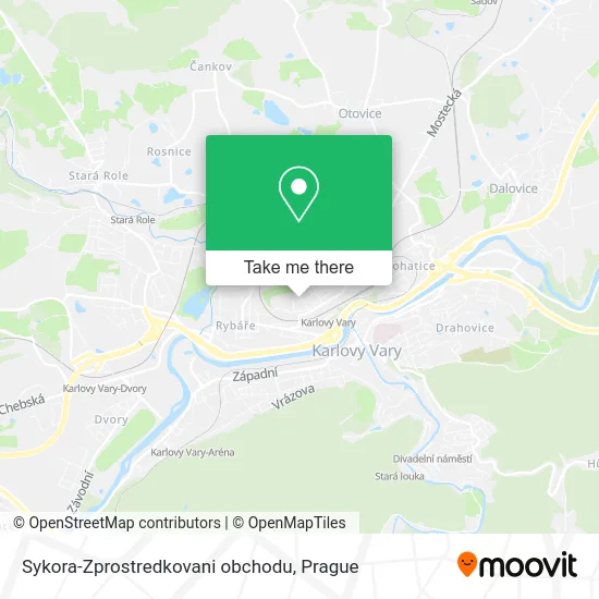 Карта Sykora-Zprostredkovani obchodu