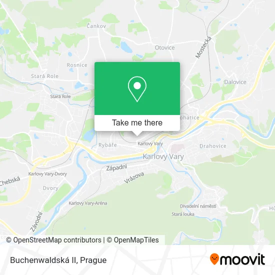 Карта Buchenwaldská II