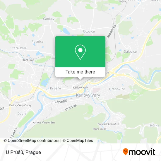Карта U Průšů