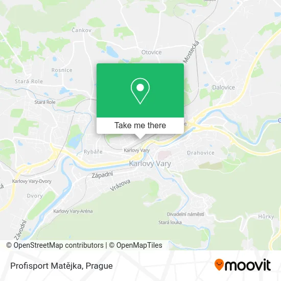 Карта Profisport Matějka
