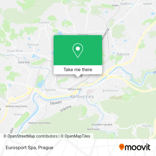 Eurosport Spa map