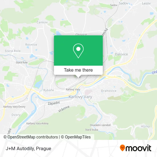 Карта J+M Autodily