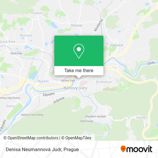 Карта Denisa Neumannová Judr
