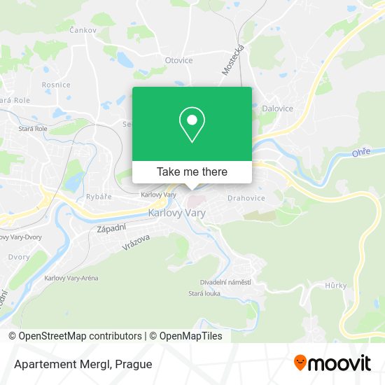 Карта Apartement Mergl