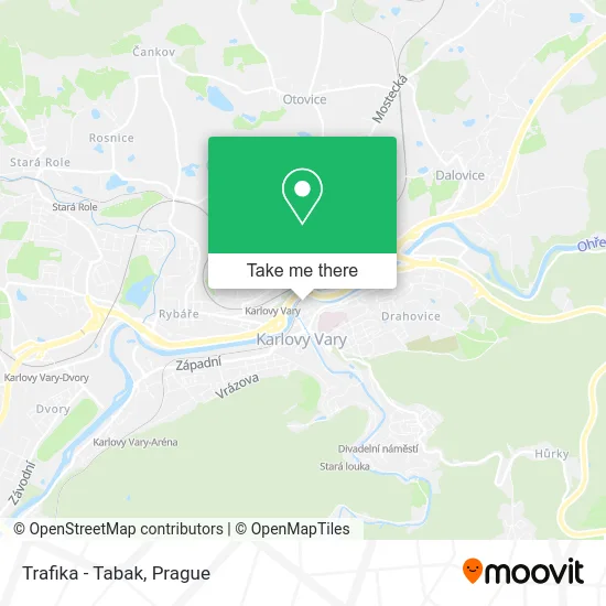 Карта Trafika - Tabak