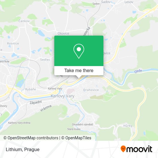 Карта Lithium