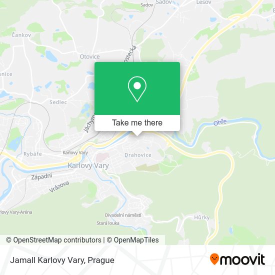 Карта Jamall Karlovy Vary