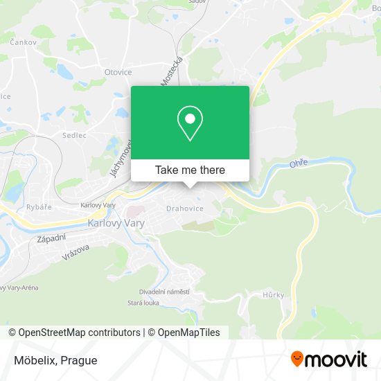 Карта Möbelix
