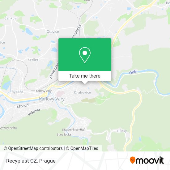 Карта Recyplast CZ