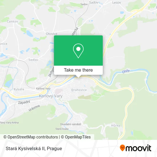 Карта Stará Kysivelská II