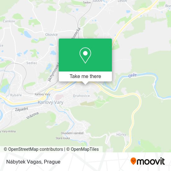 Карта Nábytek Vagas