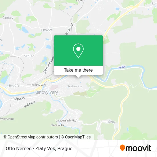 Карта Otto Nemec - Zlaty Vek