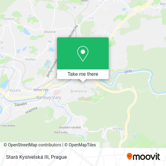 Карта Stará Kysivelská III