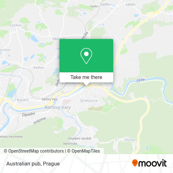 Карта Australian pub