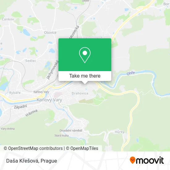 Карта Daša Křešová