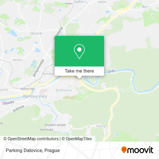 Карта Parking Dalovice
