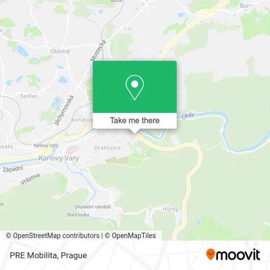 Карта PRE Mobilita