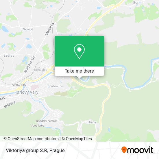 Карта Viktoriya group S.R