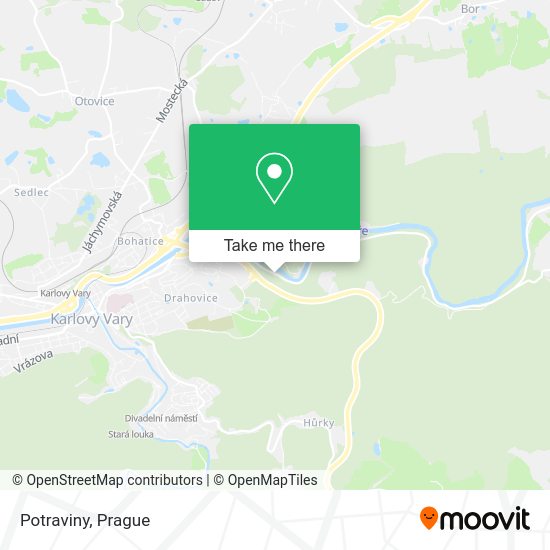 Карта Potraviny