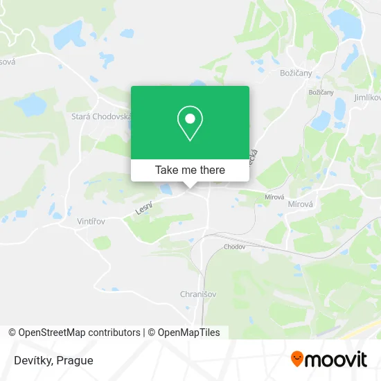 Карта Devítky