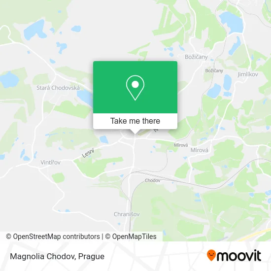 Карта Magnolia Chodov